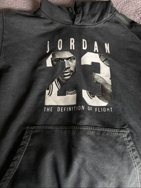 Jordan Black '23' Graphic Pullover Hoodie